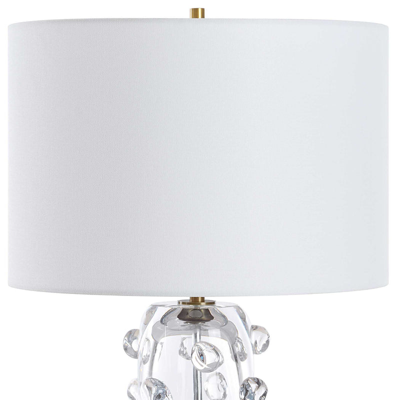 Uttermost 30423 Aura Clear Glass Table Lamp