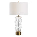Uttermost 30423 Aura Clear Glass Table Lamp