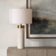 Uttermost 30407 Wessex White Table Lamp