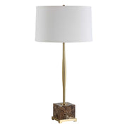 Uttermost 30433 Booker Thin Brass Table Lamp