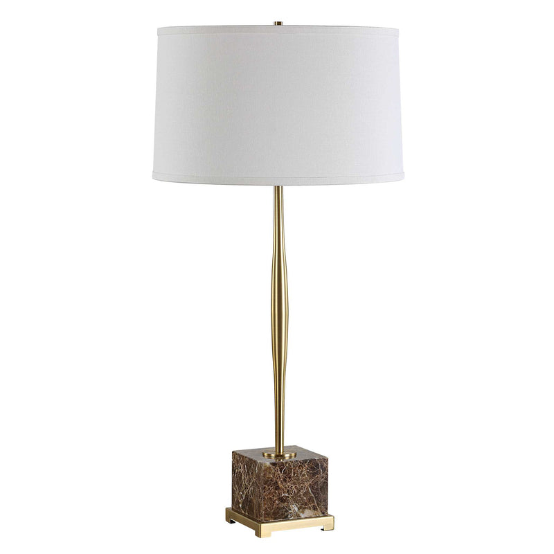 Uttermost 30433 Booker Thin Brass Table Lamp