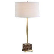 Uttermost 30433 Booker Thin Brass Table Lamp