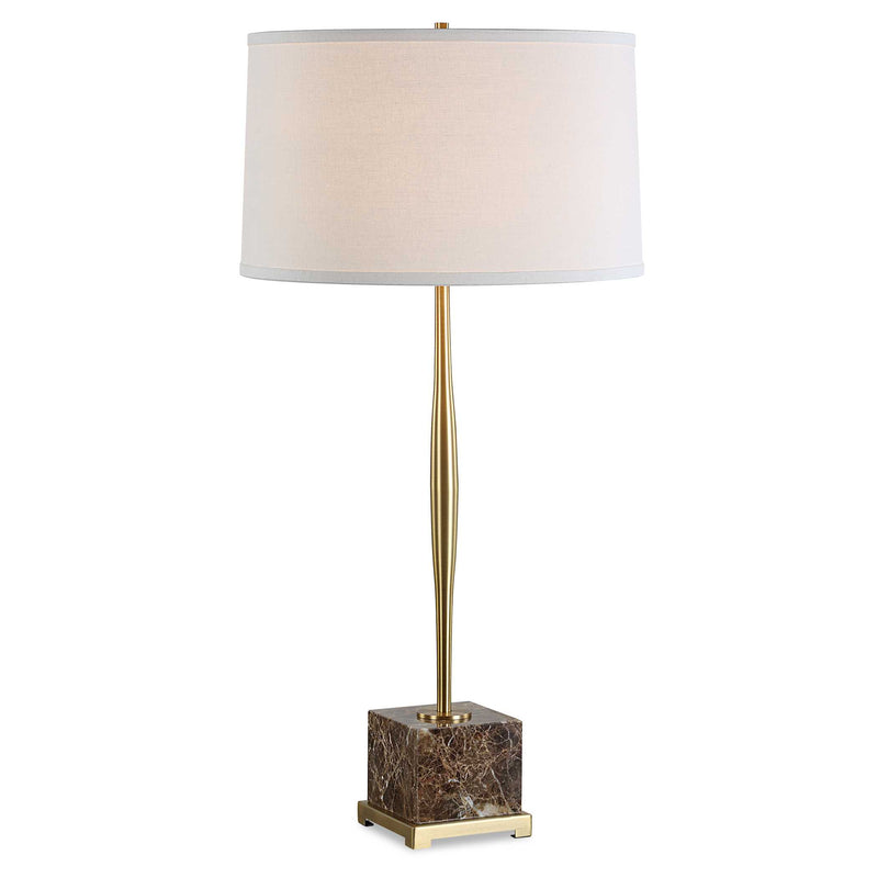 Uttermost 30433 Booker Thin Brass Table Lamp