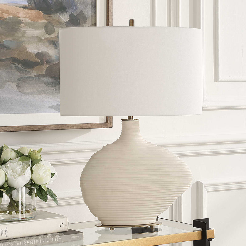 Uttermost 30473-1 Duostacked Ceramic Table Lamp