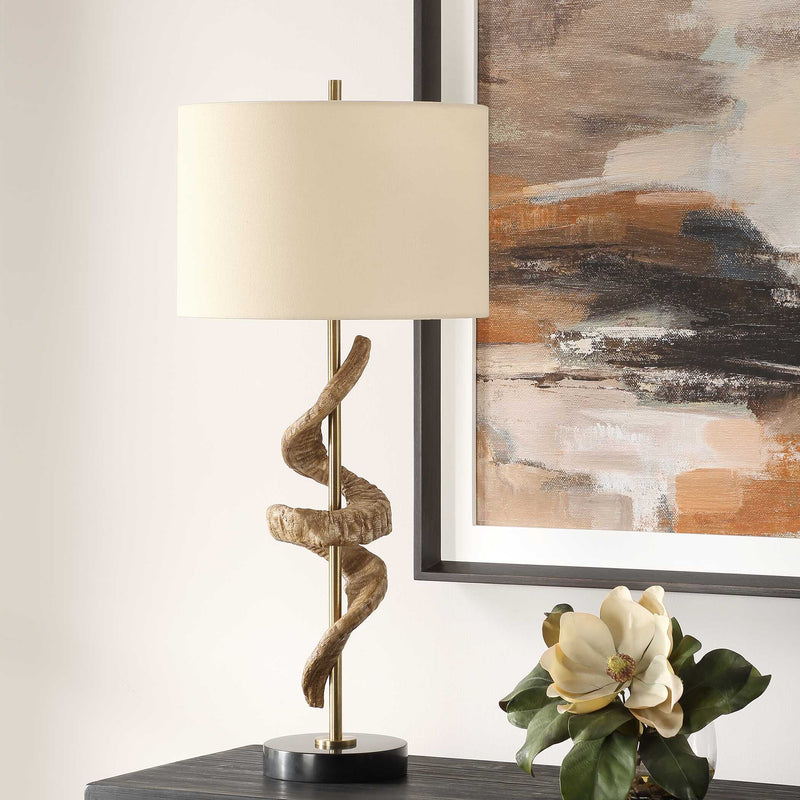 Uttermost 30456 Rams Horn Table Lamp