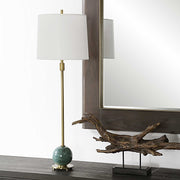 Uttermost 30466 Bledel Brass Buffet Lamp