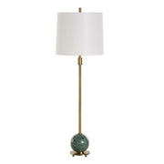Uttermost 30466 Bledel Brass Buffet Lamp