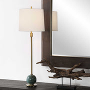 Uttermost 30466 Bledel Brass Buffet Lamp