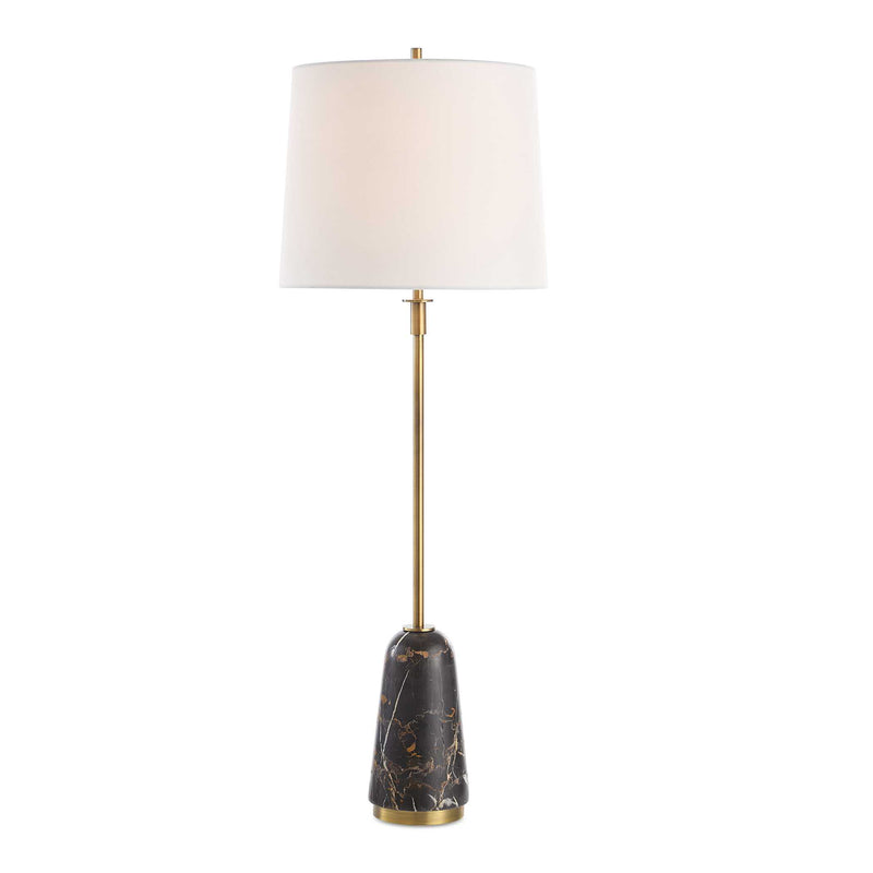 Uttermost 30467 Jenson Black Marble Buffet Lamp