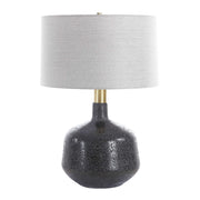 Uttermost 30470 Flanagan Mottled Gloss Table Lamp