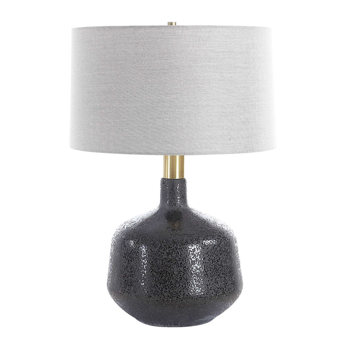 Uttermost 30470 Flanagan Mottled Gloss Table Lamp