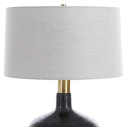 Uttermost 30470 Flanagan Mottled Gloss Table Lamp