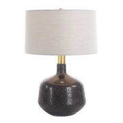 Uttermost 30470 Flanagan Mottled Gloss Table Lamp