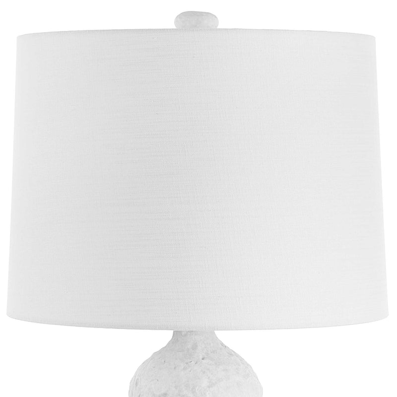 Uttermost 30511 Sonata Textured White Table Lamp