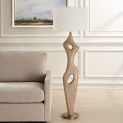 Uttermost 30486-1 Almyra Solid Wood Floor Lamp