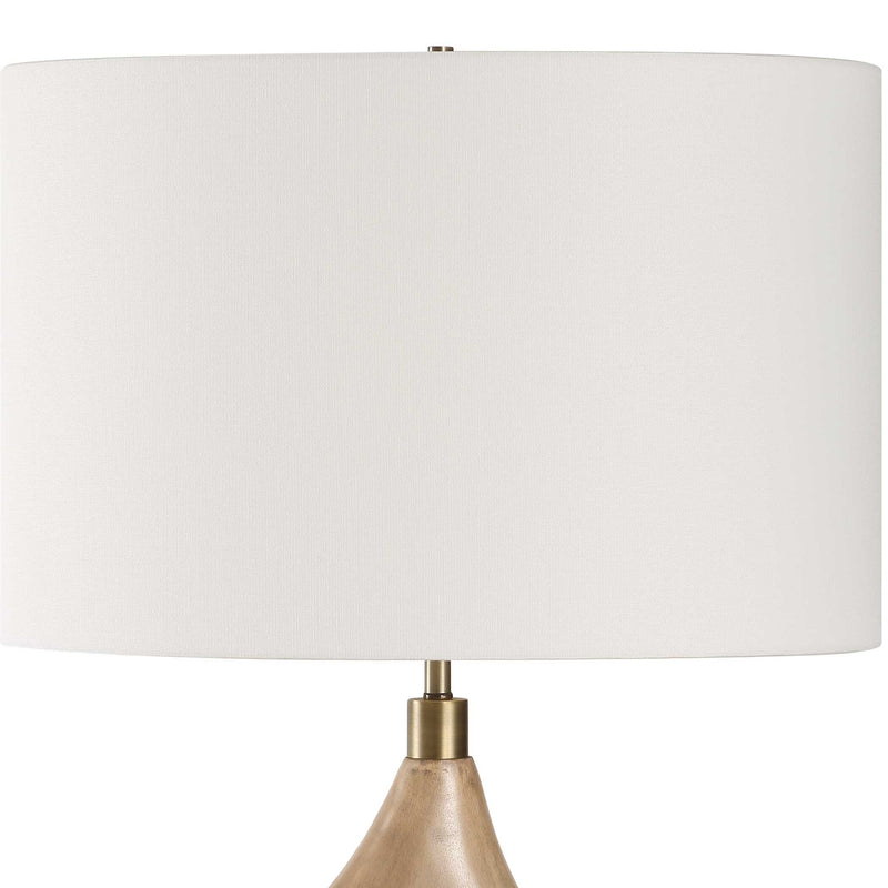 Uttermost 30486-1 Almyra Solid Wood Floor Lamp