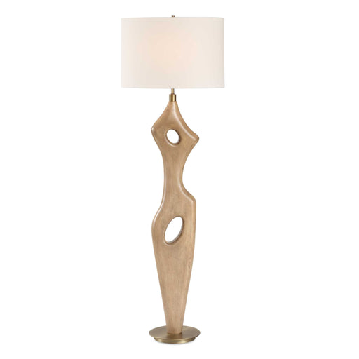 Uttermost 30486-1 Almyra Solid Wood Floor Lamp