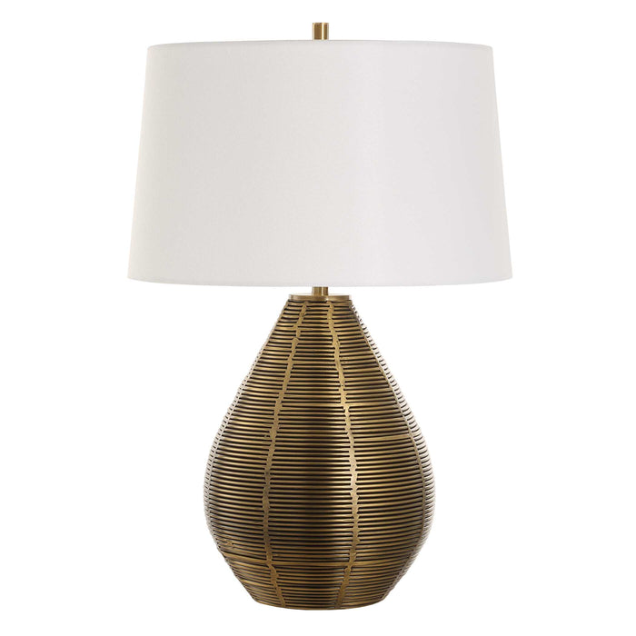 Uttermost 30463 Knowles Brass Table Lamp