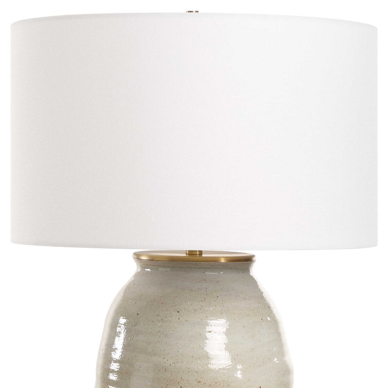 Uttermost 30445-1 Amos Ceramic Table Lamp