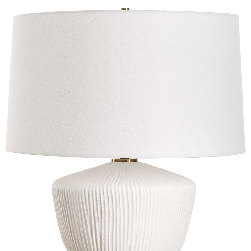 Uttermost 30446-1 Maisie White Table Lamp