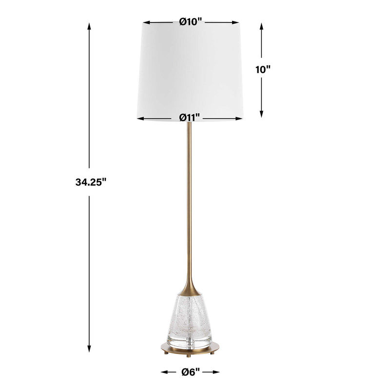 Uttermost 30480-1 Alistair Brass Buffet Lamp