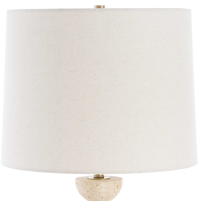 Uttermost 30481-1 Hemisphere Brass Buffet Lamp
