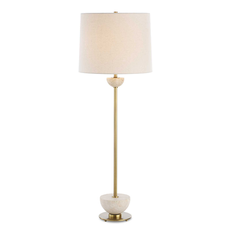 Uttermost 30481-1 Hemisphere Brass Buffet Lamp