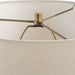 Uttermost 30517 Hemisphere Travertine Table Lamp