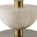 Uttermost 30517 Hemisphere Travertine Table Lamp