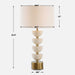 Uttermost 30517 Hemisphere Travertine Table Lamp