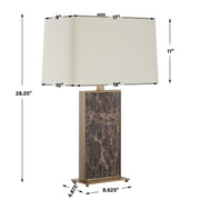 Uttermost 30501-1 Lafferty Marble Table Lamp