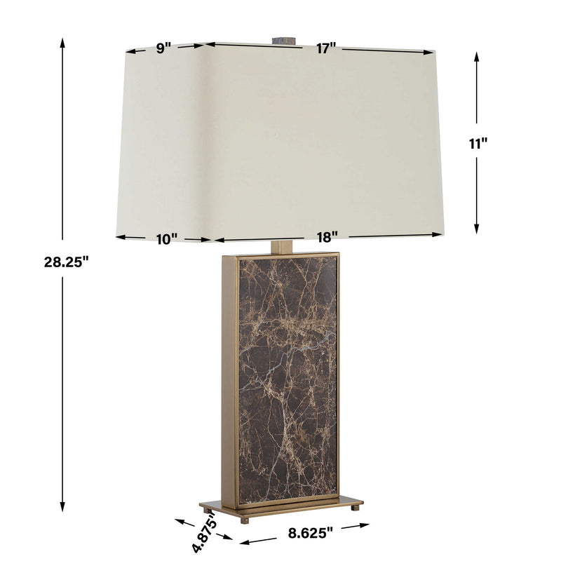 Uttermost 30501-1 Lafferty Marble Table Lamp