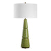 Uttermost 30502 Mendell Moss Green Table Lamp