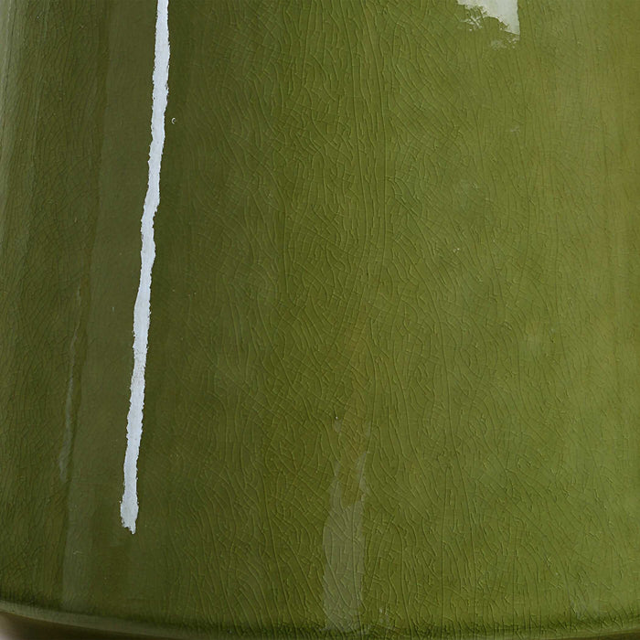 Uttermost 30502 Mendell Moss Green Table Lamp