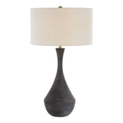 Uttermost 30503 Helston Dark Charcoal Table Lamp