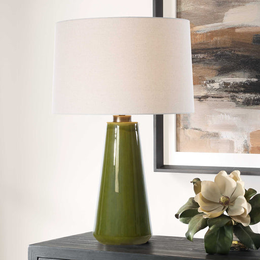 Uttermost 30509 Kelley Moss Green Table Lamp