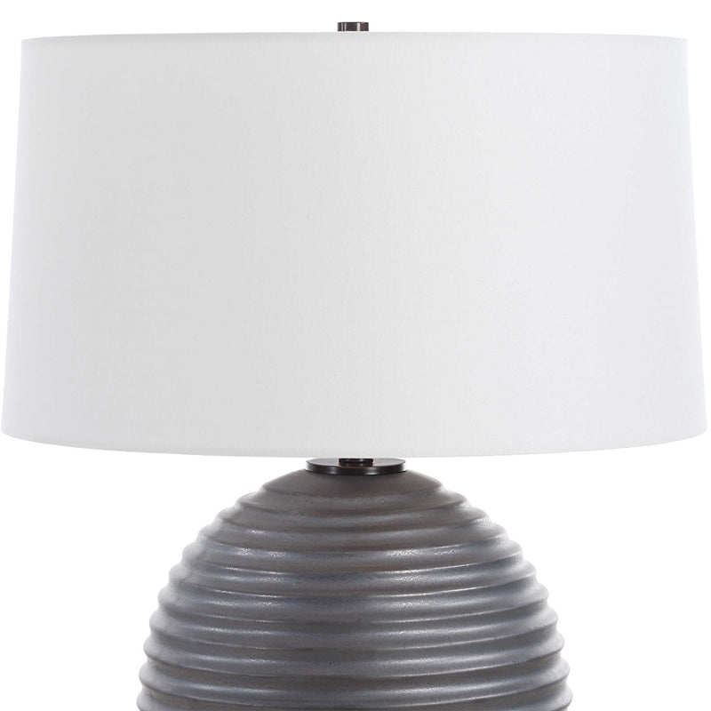 Uttermost 30458-1 Chelsom Ribbed Table Lamp