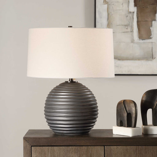 Uttermost 30458-1 Chelsom Ribbed Table Lamp