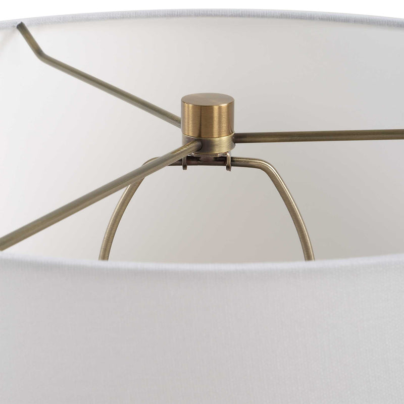 Uttermost 30510-1 Adela Moss Green Table Lamp