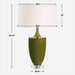 Uttermost 30510-1 Adela Moss Green Table Lamp