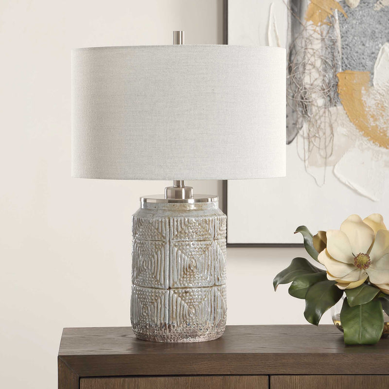 Uttermost 30464 Graydon Gray Table Lamp