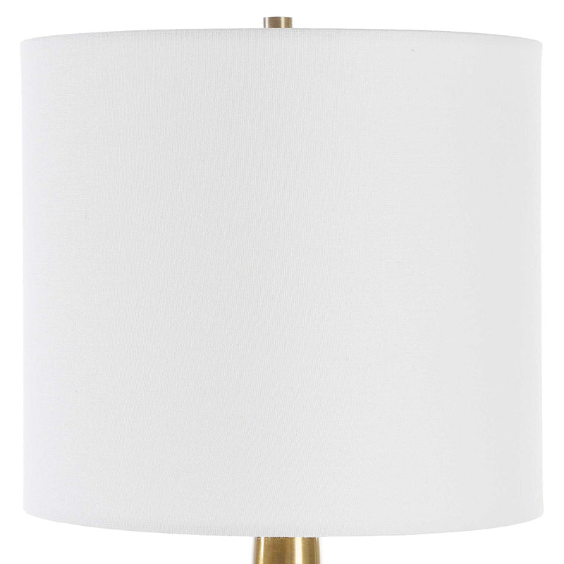 Uttermost 30459-1 Ezra Brass Buffet Lamp