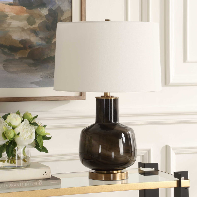 Uttermost 30460 Buchanan Charcoal Table Lamp