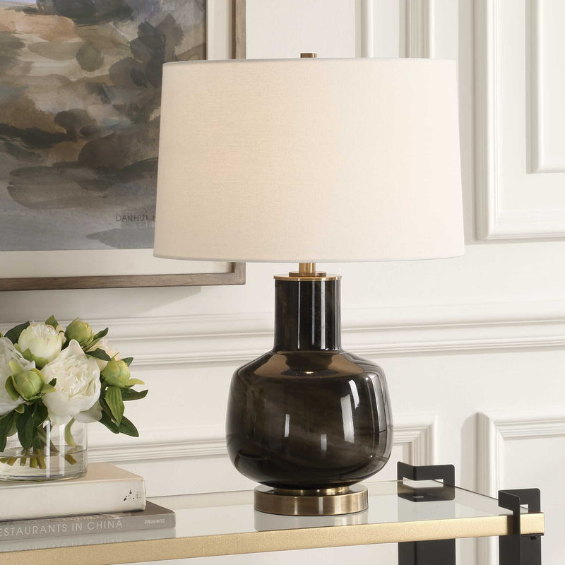 Uttermost 30460 Buchanan Charcoal Table Lamp
