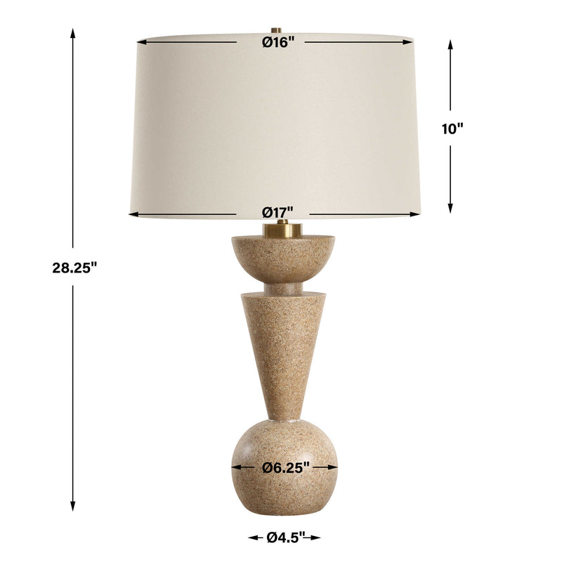 Uttermost 30475 Cullum Geometric Table Lamp