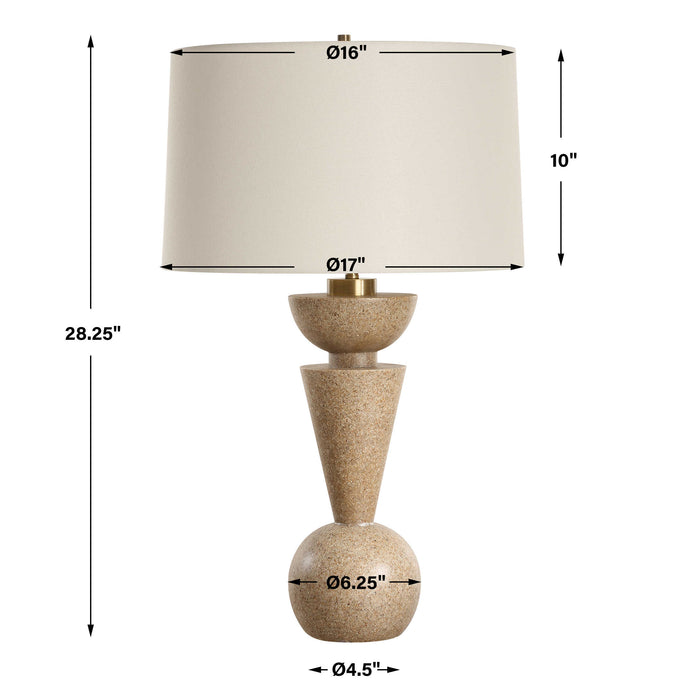 Uttermost 30475 Cullum Geometric Table Lamp
