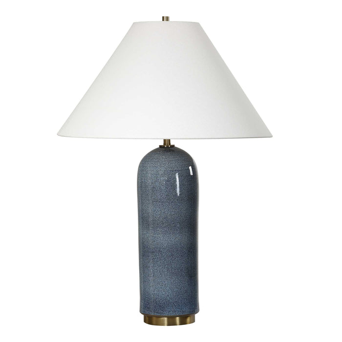 Uttermost 30474 Mayetta Deep Blue Table Lamp