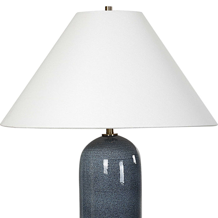 Uttermost 30474 Mayetta Deep Blue Table Lamp