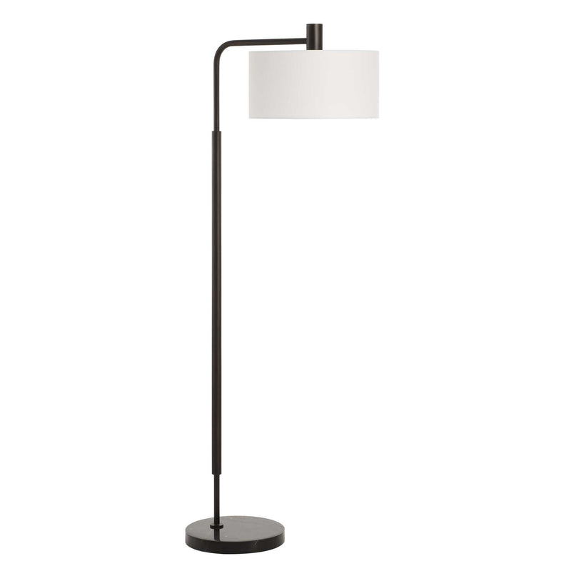 Uttermost 30477 Richie Black Floor Lamp