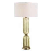Uttermost 30471 Mirah Olive Glass Table Lamp